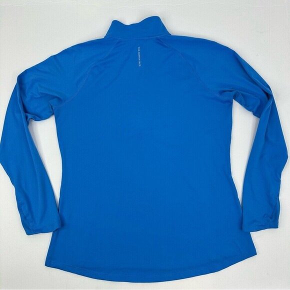 The North Face Women's Blue 1/4 Zip Pullover Long Sleeve Activewear Top M/C38 - Picture 9 of 14